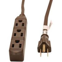 WMU - 3-Outlet Ground Ext Cord (1 pack of 2 items)