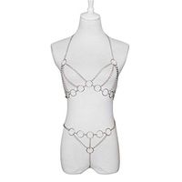 Role Playing Maid Metal Iron Chain Uniform