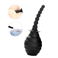 Enema Bulb-Silicone Clean Anal Douches -Simple to Use Portable Insert Vaginal, Medical-Grade Deluxe Home Enema for Man or Women