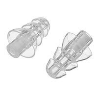 BAIYING 1 Pair High Fidelity Noise Cancelling Ear Plugs, Reusable Hearing Protection Silicone Earplugs for Sleeping Swimming