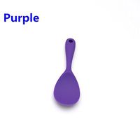 King Liang Silicone Pot Ladle Does Not Hurt The Tank Heat-resistant Kitchen Tools (Purple)
