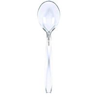 Amscan 8014.86 Premium Mid‑Weight Soup Spoon, One Size, Clear