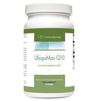 CoQ10 UbiquiMax - 60 Softgels | Kaneka Q10 | as Ubiquinone | Crystal/Solvent-Free | Lipid-stabilized | Non-GMO | Soy Free | Dairy Free | Pharmaceutical Grade