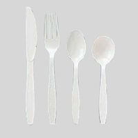 Imports Ipack Solutions Heavy Weight Cutlery Knife White, Plastic | 1000/Case