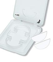 Blue Merlin Stick-On Readers Bifocal Lenses | Magnifying Adhesive Reading Lens | Sunglass Magnifier Stick On | Turn Any Eyewear into Reading Glasses | 1 Pair, 3.00 Magnification