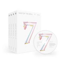 BTS 'Map Of The Soul 7' Version.03 CD+36p PhotoBook+52p Lyric Book+20p Mini Book+1p PhotoCard+1p PostCard+1p Sticker+1p Coloring Paper+Message PhotoCard SET+Tracking Kpop Seaeld