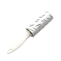 1Pc 30 Tear Reusable Clothes Coat Sticky Lint Roller Geometric Polka Dot Printed Dog Pet Hair Remover Dust Wiper Cleaning Brush Tool