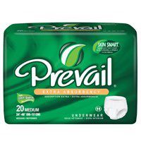 Prevail Extra Protective Underwear, Size:Medium - 20/Bag
