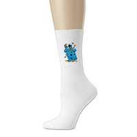 Cookie Monster Men's Moisture Control Crew Socks