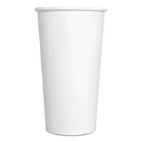 GEN 20HOTCUPWH Paper Hot Cups, 20 oz, White, 500/Carton