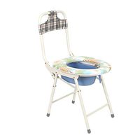 Vei Jie Toilet Seat, Folding Chair is Light, Sturdy and Simple, Suitable for The Elderly, Portable Toilet for The Disabled - 35cmX43cmX75cm db