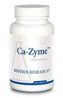 Biotics Research Ca-Zyme™ - Calcium Citrate, Strong Bones, Heart Health, Cardiovascular, Dental Health, Highly Absorbable Tablet, 100 ct