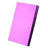 Women Hard Metal 100s Cigarette Case Box Aluminum Slim Cigaret Holder Protective Cover for 20 100s Cigarettes, Purple