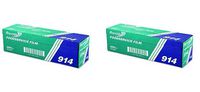 Reynolds Wrap 914 PVC Film Roll w/Cutter Box, 18" x 2000ft, Clear (2)