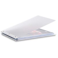 Pina Zangaro Vista A4 Landscape Screwpost Binder Mist, Includes 20 Pro-Archive Sheet Protectors (34086)