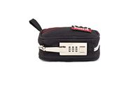 Omerta Boss - Smell Proof Zippered Bag w/Carbon Filter Technology | Odor and Smell Proof Pouch- Discreet and Sleek Design (5 inch with Lock)