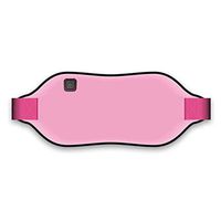 MOXIN Portable Heating Pad for Menstrual Cramps Lower Back, USB Graphene Infrared Warming Waist Belt, 3 Temperature Settings, Moxibustion Heat,Pink