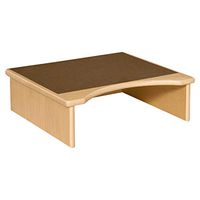 Wood Designs 990341BN Potty Helper with Brown Tread, Natural