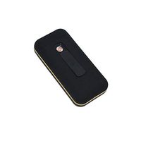 KAKAKA Portable Case Box Holder for (100mm) with USB Rechargeable Lighter (Black)