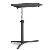 CX Multi-Purpose Bedside Table Height Adjustable Mobile Overbed Table with Fine-Tuning Foot Pads Lazy Laptop Table for Sofa Side Bedside