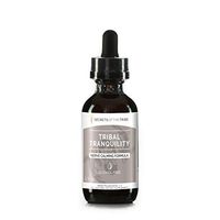 Tribal Tranquility Alcohol-Free, Glycerite Skullcap, Lemon Balm, Holy Basil, Reishi Mushroom, California Poppy, Valerian. Tincture Herbal Extract Nerve Calming Formula 2 OZ