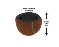 Furniture Footies Tennis Balls for Walkers Pre Cut Golf Ball Size Walker Tennis Ball Glides Walker Accessories for Walkers- One Pair