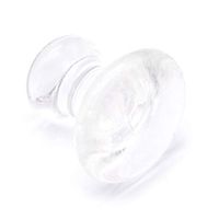 Jade Guasha Tool Face, Natural Jade Gua Sha Crystal Mushroom for Face, Acupuncture Point Scraping Massage Tools to Reduce Fat