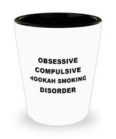 Cute Hookah Smoking Gifts - Shotglass For Passionate/Enthusiastic Hookah Smoking - Funny/Cute Shot Glass For Shisha Smoker - Appreciation Gift
