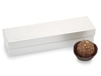 Rigid Truffle Candy Box 24 Count - Pearl - Holds 5 Pieces