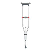 SGLL Adjustable Aluminum Cane Folding Cane, Folding Underarm Crutches to Improve Balanced Mobility Assistance During Injury Recovery,One