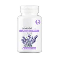 Bobica's Premium European Organic Lavender Capsules | 250 mg | 90 Vcaps® | Relieves Stress and Anxiety | GMO Free, Gluten Free, Soy Free| for Vegetarians & Vegans | Dietary Supplement |