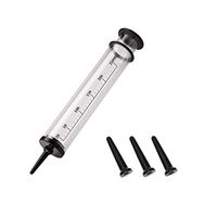 Healifty Enema Cleaner Kit Syringe Efficient Safe Anal Douche Syringe Cleaner Enemator for Man Woman 250ML (Transparent)