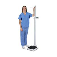 Detecto, Solo Digital Clinical Scale, Mechanical Height Rod, 550 lb x 0.2 lb / 250 kg x 0.1 kg