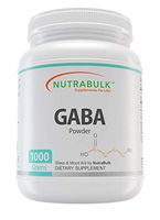 NutraBulk GABA Powder – Sleep Aid – Calming & Relaxing Support - Stress & Depression Relief – Promotes Calming & Well Being – Boosts Your Mood -1 Kilogram…