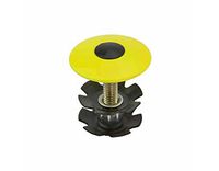 Alta Headset Alloy Bike Headset Tap 1 1/8" Caps, Multiple Colors (Yellow)
