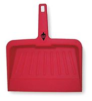 Tough Guy Hand Held Dust Pan, Red, Plastic
