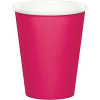 9 oz Hot/Cold Cups, Hot Magenta