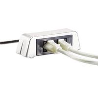 Dual-Power Outlet Hub