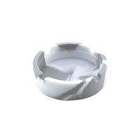 aliveGOT Colorful Premium Silicone Rubber High Temperature Heat Resistant Round Design Ashtray (Gray)