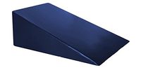 Vinyl Covered Foam Positioning Wedge Support Pillow (24" X 24" X 10") Navy