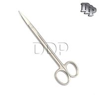 DDP DENTAL SCISSOR STRAIGHT GOLDMAN FOX 6" 15.5CM