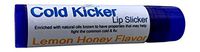 Cold Kicker Lip Slicker, Lemon & Honey Formula,Soothing and Nourishing,Menthol Action
