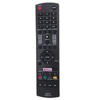 Calvas JABS Gj221-C Smart Remote Control for Sharp Led Tv Gj221-C Lc-43Le653U Lc-48Le653U Lc-55Le653U - (Color: Black)