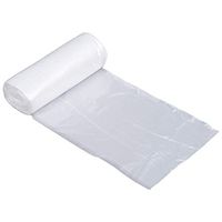 Clear Kitchen Trash Bags 4 Gallon Clear Plastic Garbage Bag for Kitchen, Home, Office, Bathroom 48 Pack