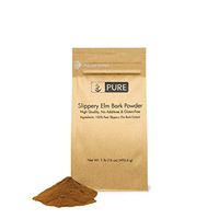 Slippery Elm Bark Extract Powder (1 lb) by Pure Organic Ingredients, Highest Concentration (10:1), 100% Pure & All-Natural, Vegan, Gluten-Free Throat & Indigestion Relief*, Digestive Support*, Eco-Fr