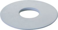 Marlen Manufacturing All-flexible Basic Flat Mounting Ring 1-5/8" Opening, 3-3/4" Diameter, Green Neoprene Rubber (1 Each)