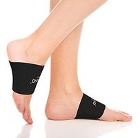 YOWBAND Compression Arch Support for Men&Women - Foot Walk Orthotic Support – for Foot Care, Heel Spurs, Feet Pain, Flat Arches (1 Pair)
