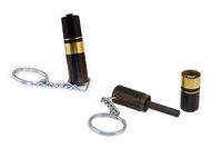 Visol Wood and Brass Punch Cigar Punch Cutter