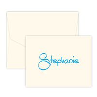 Personalized Anthony Oversized Note (Ivory)