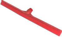 Carlisle 3656805 Solid One-Piece Foam Rubber Head Floor Squeegee, 24" Width, Red (Case of 6)